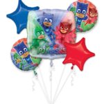 PJ Mask Foil Bouquet of Balloons - 5pcs – Viva Party