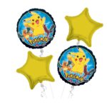 Pokemon Happy Birthday Balloon Bouquet 4pc – Viva Party