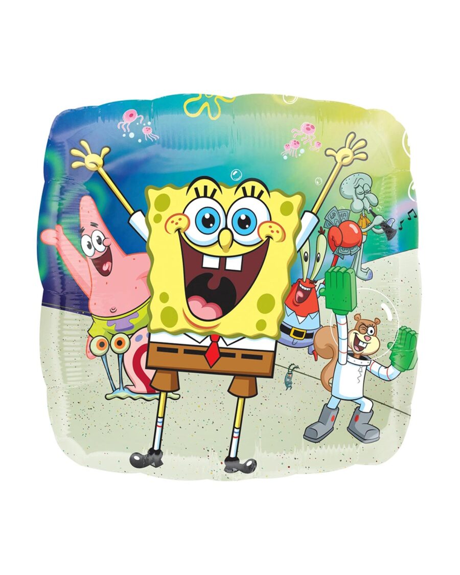 Sponge Bob Foil Balloon 18 Inch - Image 1