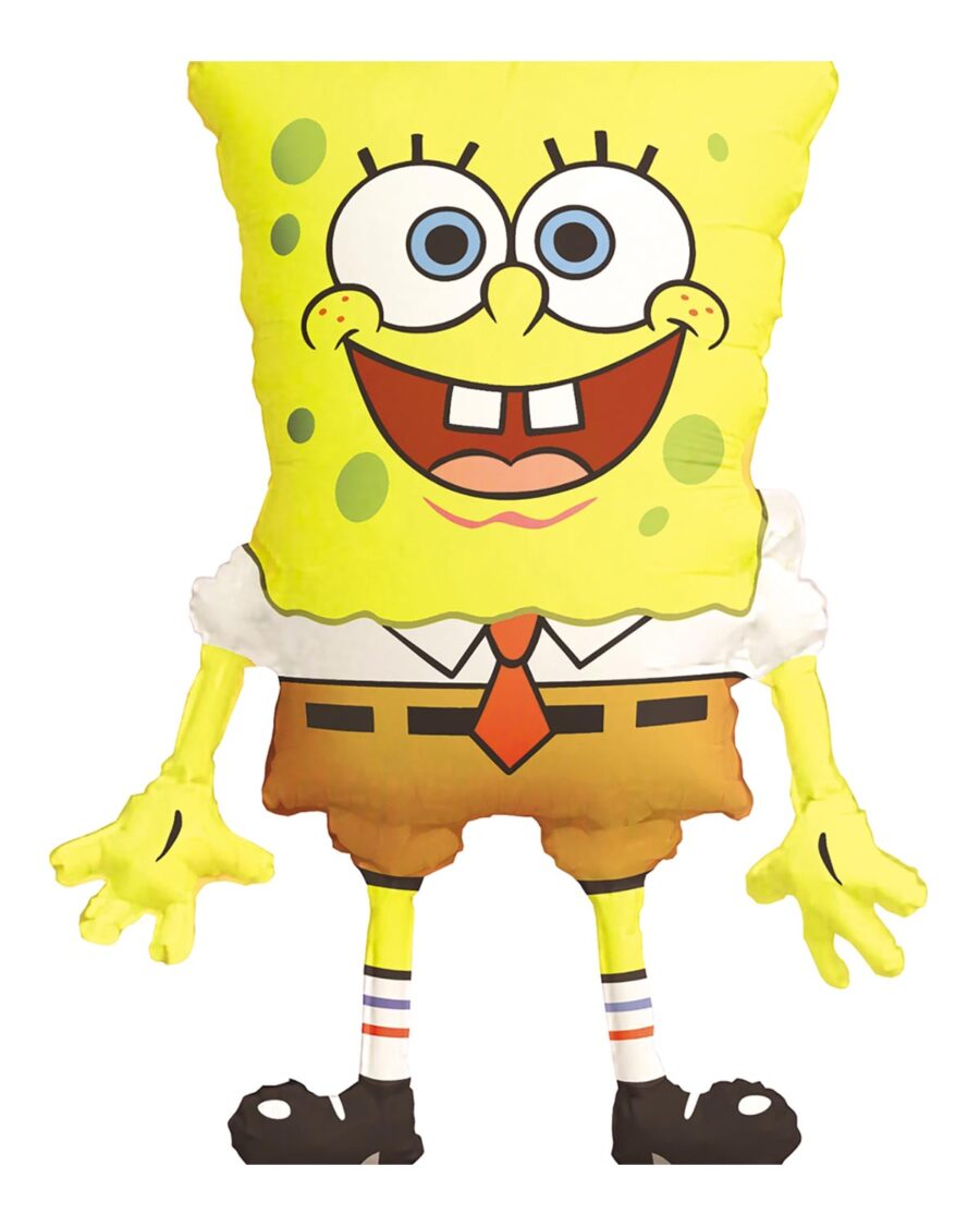 Spongebob Squarepants SuperShape Foil Balloon, 28 x 22 Inch - Image 1