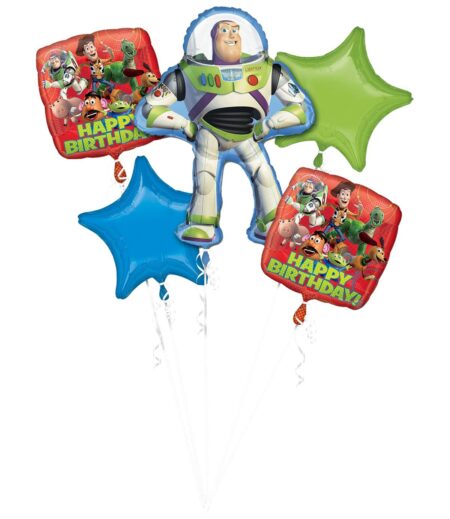 Toy Story Foil Bouquet of Balloons - 5pcs – Viva Party