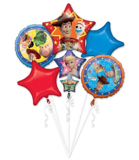 Toy Story Foil Bouquet of Balloons - 5pcs – Viva Party