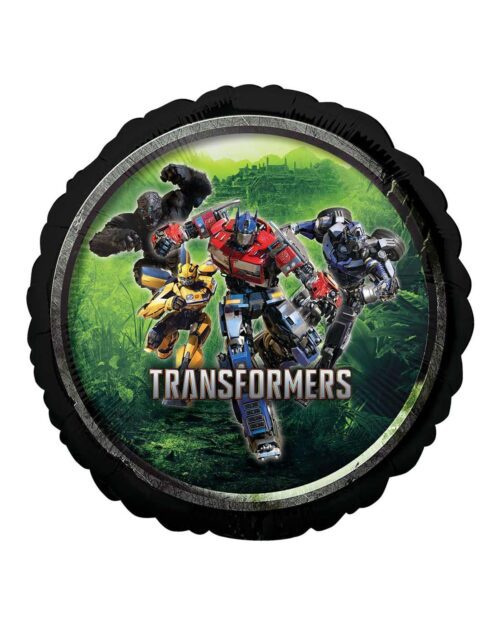 Transformers, Happy Birthday Balloon Bouquet (5 Balloons) - Image 2