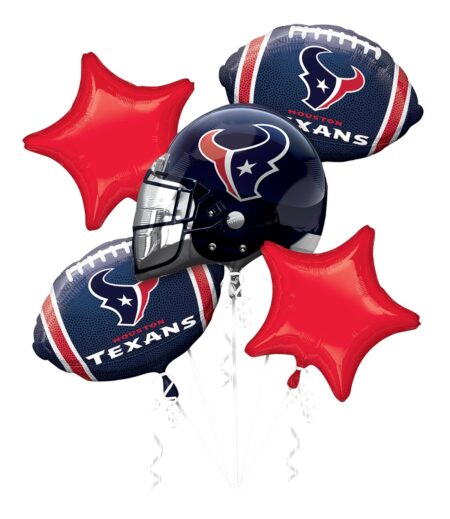 Texans Standard Balloon Bouquet – Viva Party