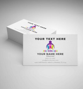 Standard Business Cards – Viva Party