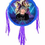 Extra Large 24 Inch Diameter Peso Pluma Drum Pinata, Personalized Peso Pluma Theme Pinata, Custom Pinata, Birthday Party, Pinata Gift, Whack Pinata – Viva Party