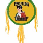 Extra Large 24 Inch Diameter Peso Pluma Drum Pinata, Personalized Peso Pluma Theme Pinata, Custom Pinata, Birthday Party, Pinata Gift, Whack Pinata – Viva Party