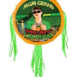 Extra Large 24 Inch Diameter Peso Pluma Drum Pinata, Personalized Peso Pluma Theme Pinata, Custom Pinata, Birthday Party, Pinata Gift, Whack Pinata – Viva Party