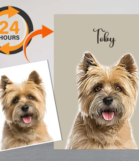 Custom Watercolor Pet Portraits Using Pet Photo Personalized Digital Dog Portraits Cat Portraits Custom Dog Portraits Custom Pet Art – Viva Party