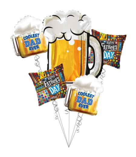 Happy Father's Day, Coolest Dad Ever Balloon Bouquet – Viva Party