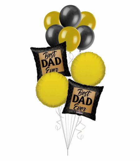 Happy Father's Day, Best Dad Ever Balloon Bouquet – Viva Party