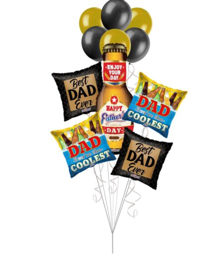 Happy Father's Day, Best Dad Ever Balloon Bouquet – Viva Party