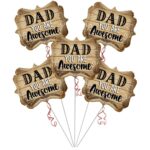 Happy Father's Day,  Dad you are Awesome Balloon Bouquet – Viva Party