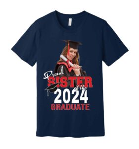 Personalized Proud Family Member of a Graduate 2024 Shirt