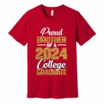 Personalized Proud Family Member of a Graduate 2024 Shirt – Viva Party