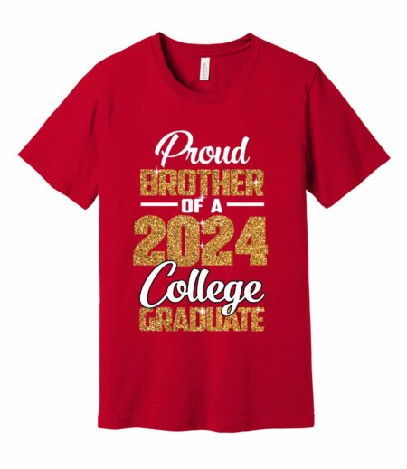 Personalized Proud Family Member of a Graduate 2024 Shirt – Viva Party