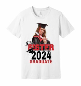 Personalized Proud Family Member of a Graduate 2024 Shirt