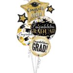 Congratulations Graduate!, Congrats GRAD!, Congratulations GRAD! Balloon Bouquet – Viva Party