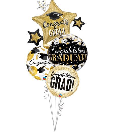 Congratulations Graduate!, Congrats GRAD!, Congratulations GRAD! Balloon Bouquet – Viva Party
