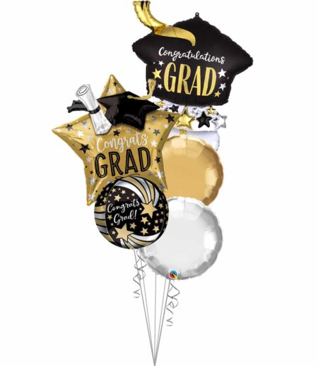 Congratulations GRAD!, Congrats GRAD! Balloon Bouquet – Viva Party