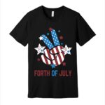 4th of July peace T-Shirt, Independence Day Shirt – Viva Party