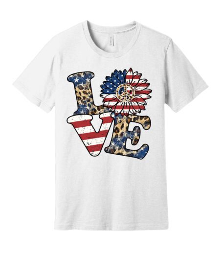 Love 4th of July T-Shirt – Viva Party