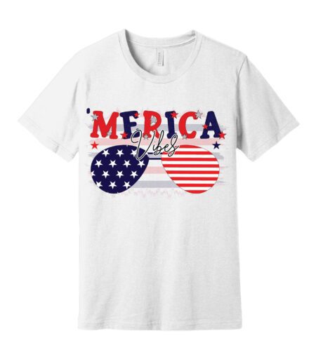 Merica Vibs 4th of July T-Shirt – Viva Party