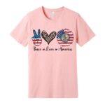 Peace Love America 4th of July T-Shirt – Viva Party