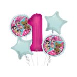 LOL Happy Birthday Foil Balloon Bouquet 5 pcs S03 - Viva Party Balloon Collection – Viva Party