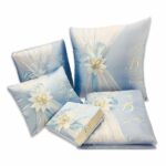 5 Pc Light Blue and Silver Quinceanera Pillow Set - Elegant Mis 15 Anos Celebration Essentials – Viva Party