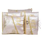 5 Pc Blush and Gold Quinceanera Pillow Set - Elegant Mis 15 Anos Celebration Essentials – Viva Party