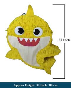 32 Inch Tall  Baby Shark Jumbo Party Pinata, Theme Pinata, Custom Pinata, Birthday Party, Pinata Gift, Whack Pinata, Fun Pinata – Viva Party