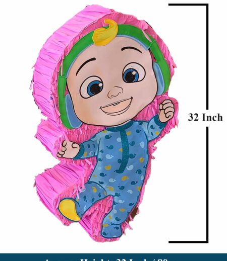 32 Inch Tall Cocomelon Jumbo Party Pinata, Cocomelon Theme Pinata, Custom Pinata, Birthday Party, Pinata Gift, Whack Pinata, Fun Pinata – Viva Party