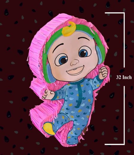 32 Inch Tall Cocomelon Jumbo Party Pinata, Cocomelon Theme Pinata, Custom Pinata, Birthday Party, Pinata Gift, Whack Pinata, Fun Pinata