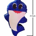 32 Inch Tall Baby Shark Jumbo Party Pinata, Theme Pinata, Custom Pinata, Birthday Party, Pinata Gift, Whack Pinata, Fun Pinata – Viva Party
