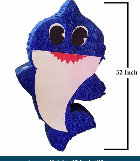 32 Inch Tall Baby Shark Jumbo Party Pinata, Theme Pinata, Custom Pinata, Birthday Party, Pinata Gift, Whack Pinata, Fun Pinata – Viva Party
