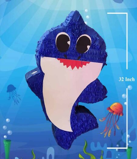 32 Inch Tall Baby Shark Jumbo Party Pinata, Theme Pinata, Custom Pinata, Birthday Party, Pinata Gift, Whack Pinata, Fun Pinata