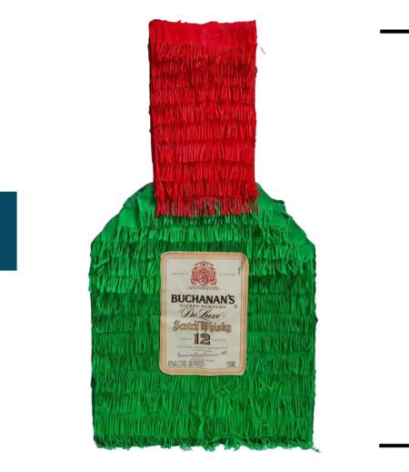 32 Inch Tall Buchanan's Whisky Bottle Jumbo Pinata, Theme Pinata, Custom Pinata, Birthday Party, Pinata Gift, Whack Pinata, Fun Pinata – Viva Party