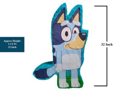 32 Inch Tall Bluey Jumbo Pinata, Theme Pinata, Custom Pinata, Birthday Party, Pinata Gift, Whack Pinata, Fun Pinata – Viva Party
