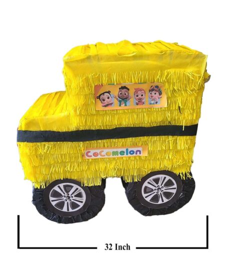 32 Inch Tall  Cocomelon Bus Jumbo Party Pinata, Theme Pinata, Custom Pinata, Birthday Party, Pinata Gift, Whack Pinata, Fun Pinata – Viva Party