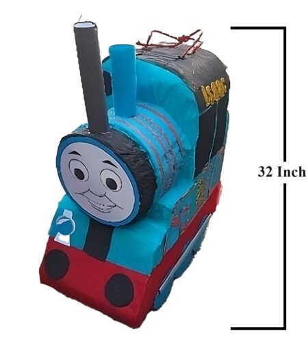32 Inch Thomas the Tank Pinata, Theme Pinata, Custom Pinata, Birthday Party, Pinata Gift, Whack Pinata, Fun Pinata – Viva Party