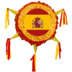 Spain Five Corn Drum Pinata 24 Inch – Viva Party