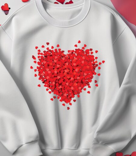 Red Hearts Valentine's Day T-Shirt – Viva Party