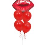 I Love You Valentines Day Balloon Bouquet - Viva Party (5 Balloons) – Viva Party