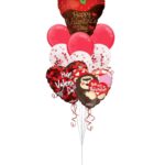 I Love You Be My Valentine Happy Valentine's Day Balloon Bouquet - Viva Party (9 Balloons) – Viva Party