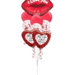 Feliz dia de San Valentine's Day Balloon Bouquet - Viva Party (9 Balloons) – Viva Party
