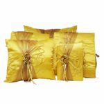 5 Pc Yellow and Gold Quinceanera Pillow Set - Elegant Mis 15 Anos Celebration Essentials – Viva Party
