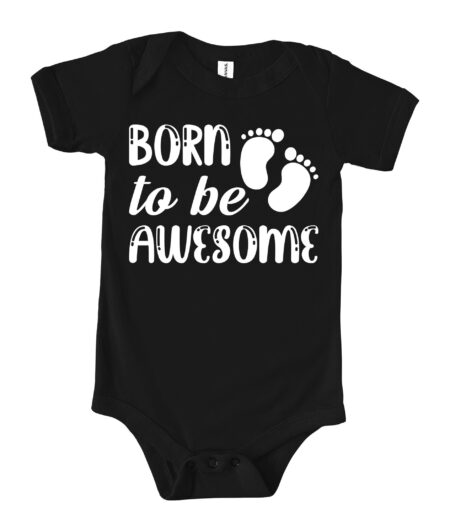Born to Be Awesome T-Shirt - Inspirational and Comfortable Kids Tee - Perfect Gift for Boys and Girls T-Shirt – Viva Party
