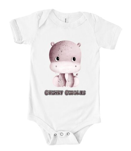 Chunky Cuddles Cute Hippo Shirt