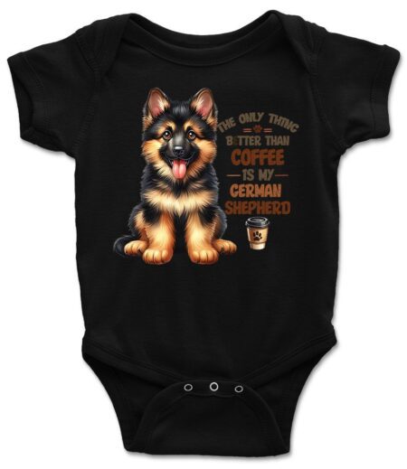 The Only Thing Better Than Coffee is My German Shepherd